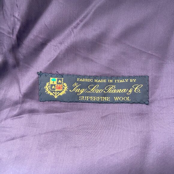 Baumler Checked Sport Coat Pure Wool - Picture 5 of 9